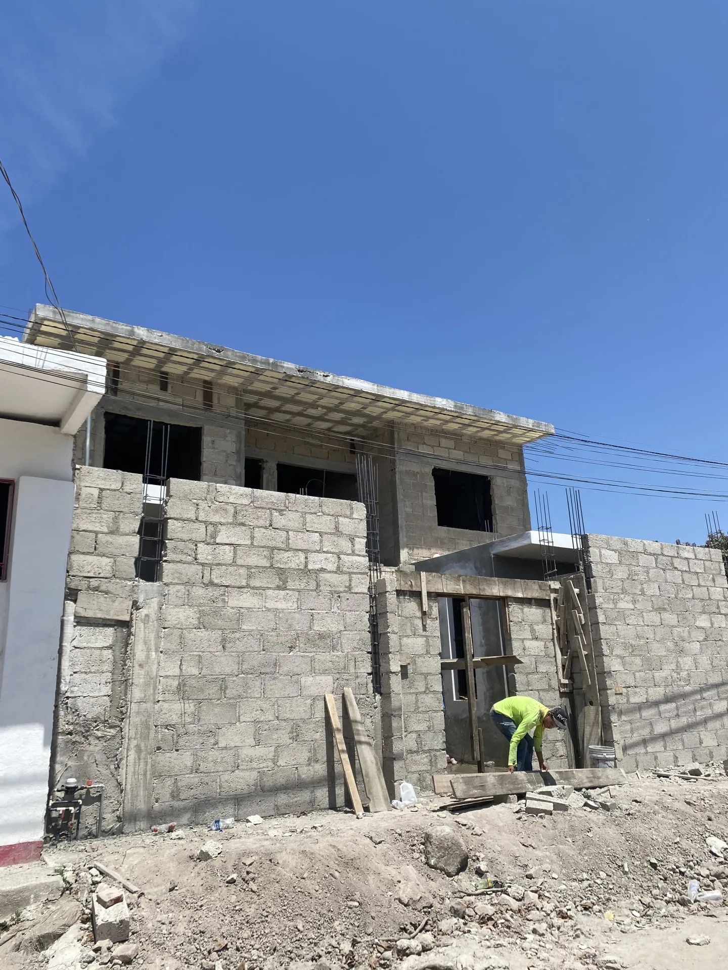 Proceso de construcción Argentina Departamentos — detalle de obra