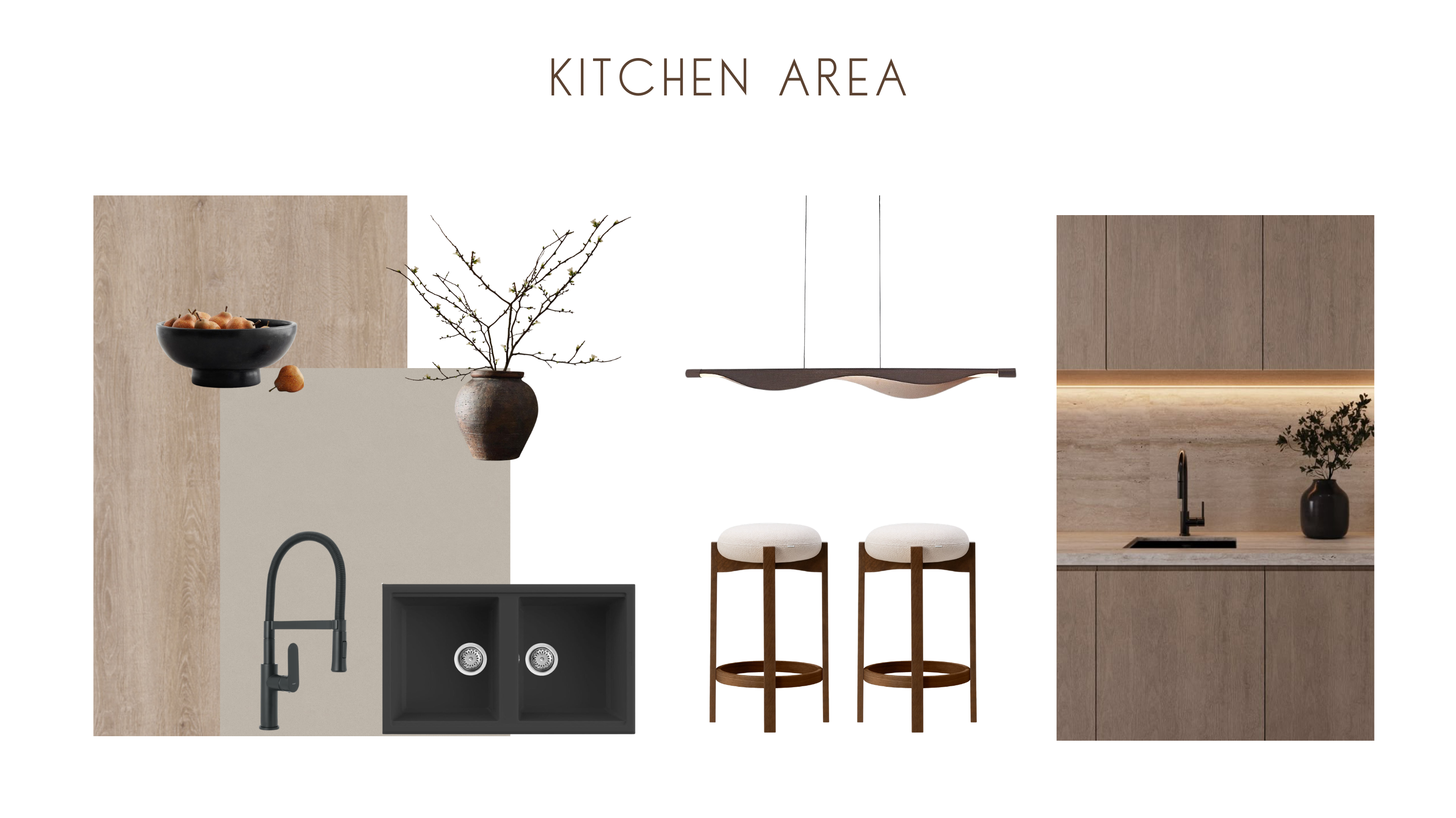 Moodboard Kitchen Area