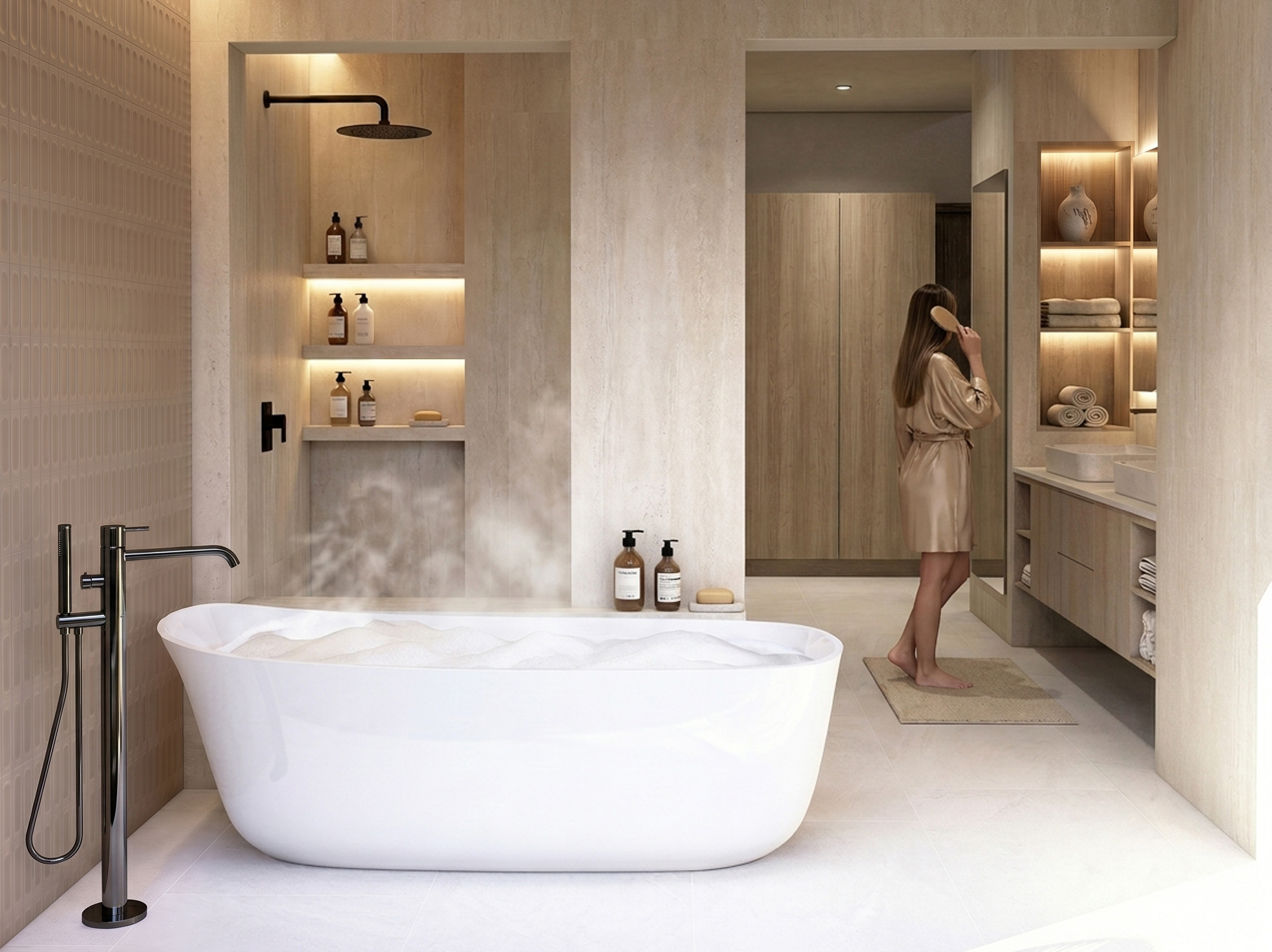 Baño principal — ángulo A