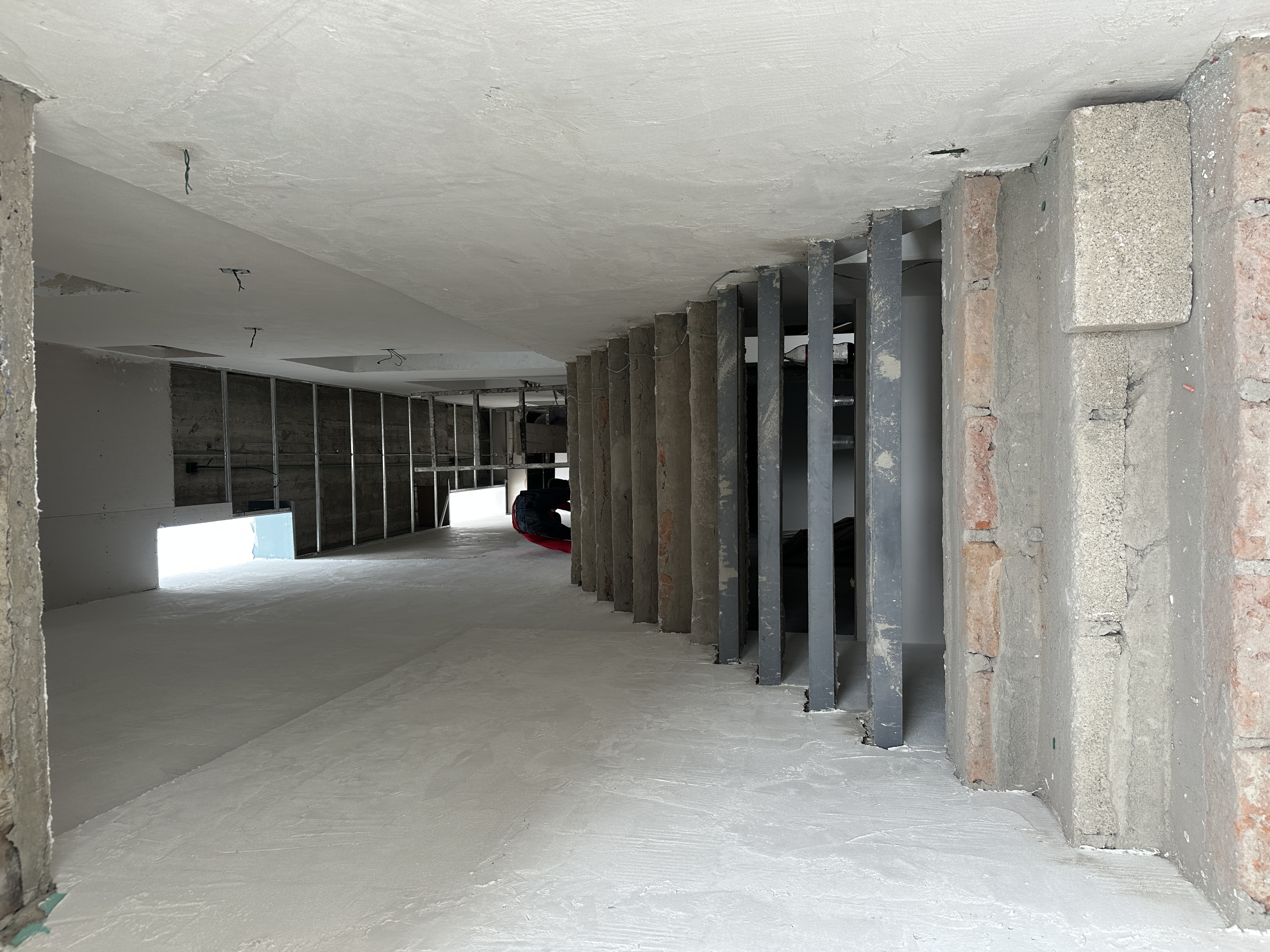 Colado de losa — trabajo estructural sobre el nivel superior del edificio